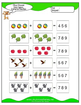 İşlemler yaprak test